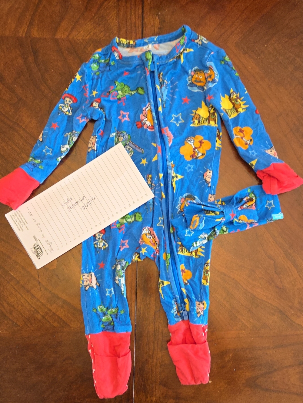 Posh Peanut Toy Story Time Zippy With Matching Bow 0-3